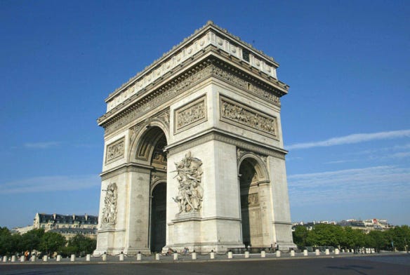 photo Paris Arc de Triomphe